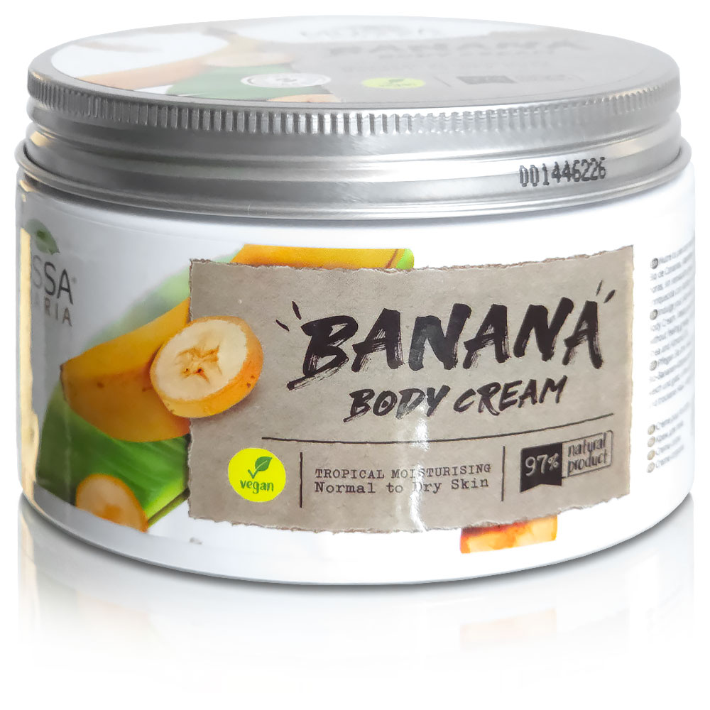 Vegane Bananen Körpercreme - 250ml