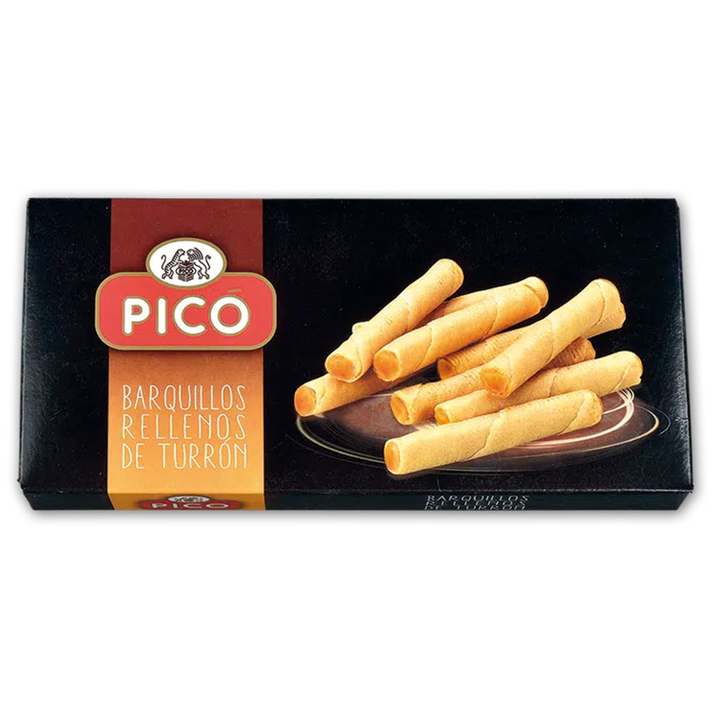 Barquillos Rellenos de Turrón - 75g