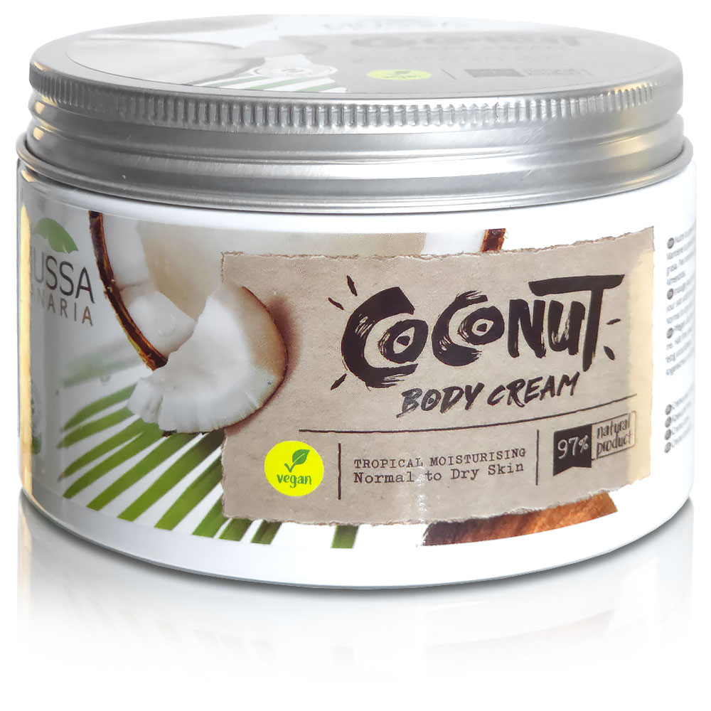 Vegane Kokosnuss Körpercreme - 250ml